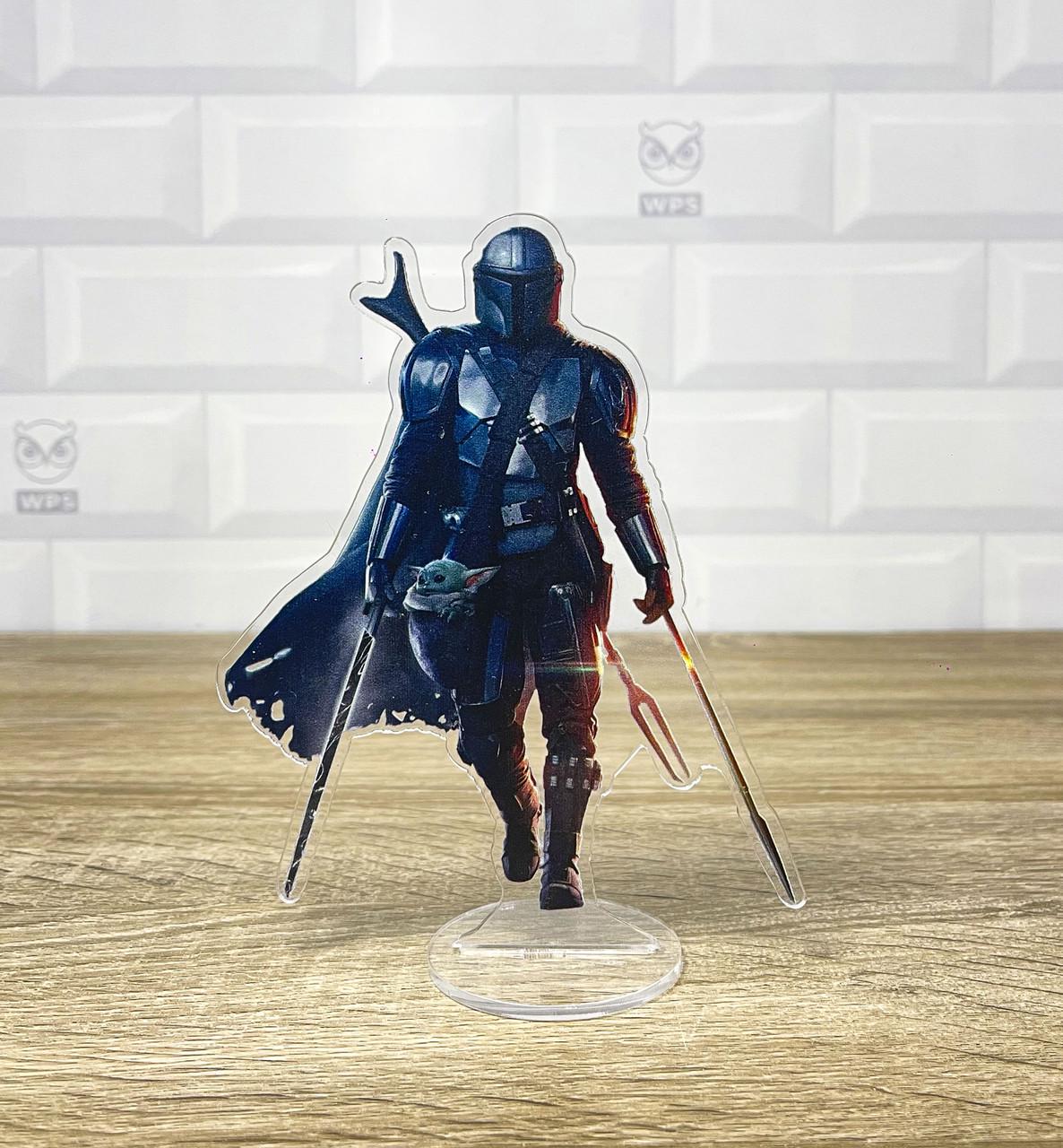Фигурка коллекционная акриловая The Mandalorian 1 15 см (2117614453)