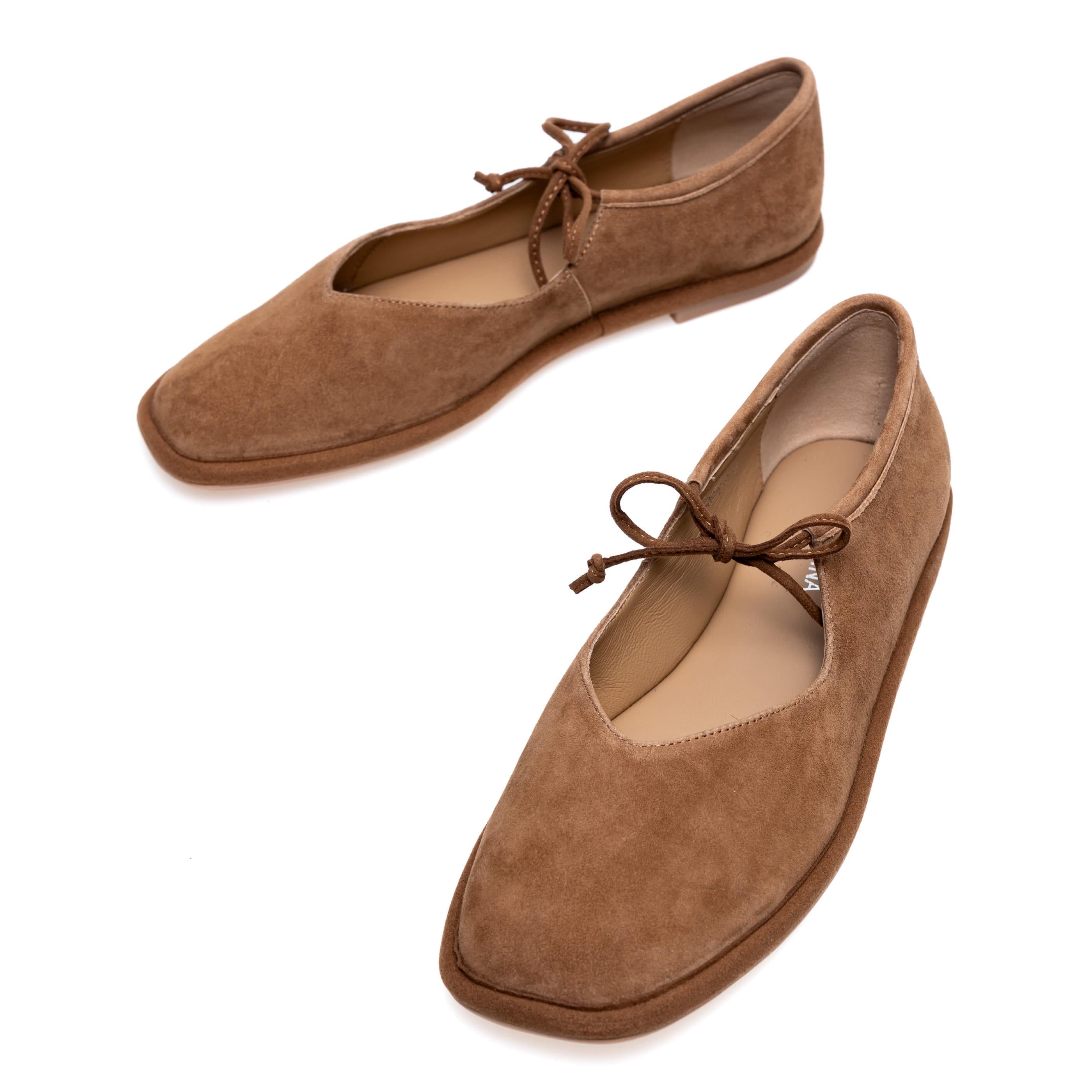 Балетки Verendina 01678 р. 38 Рыжий (104364988)