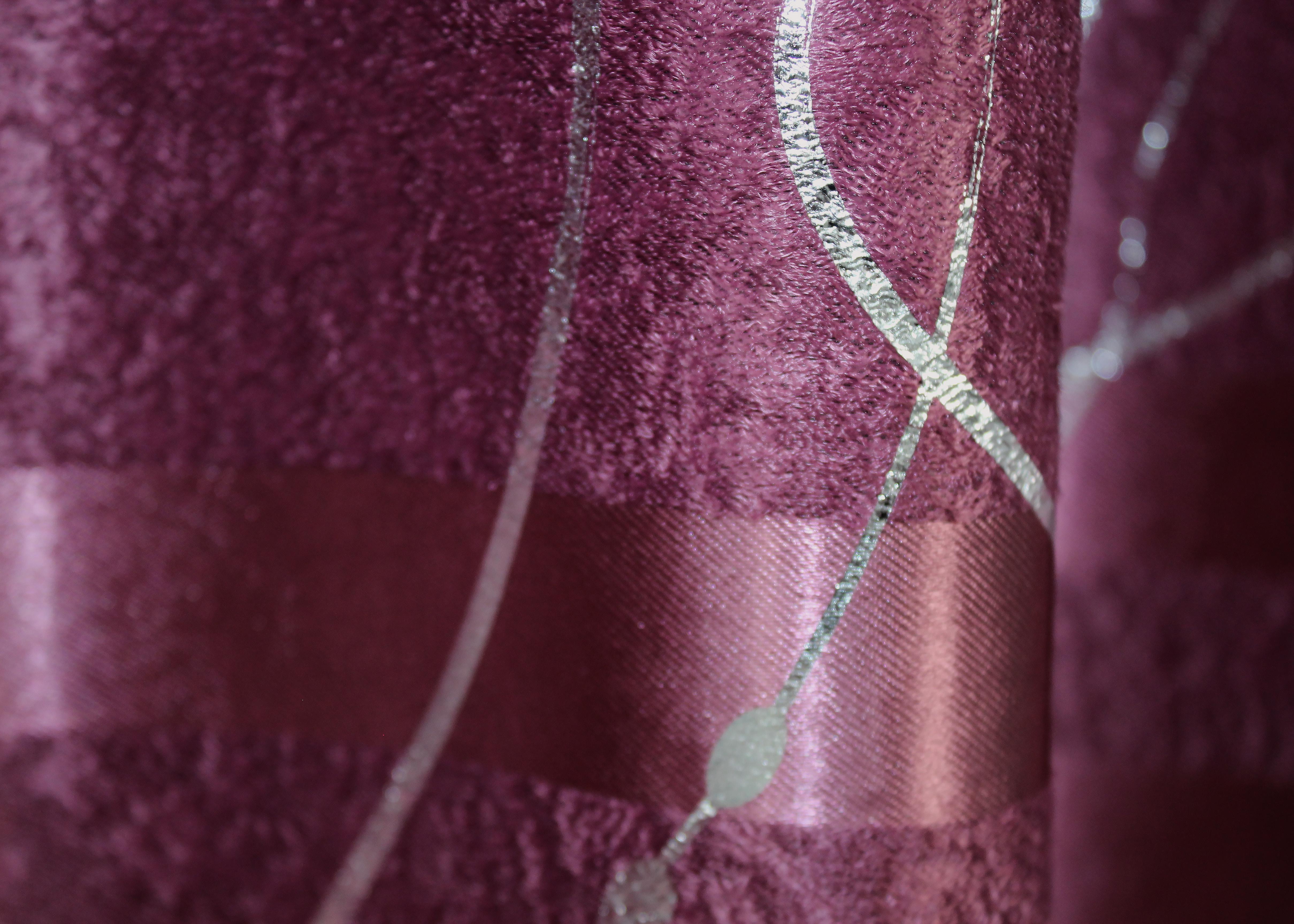 Комплект готовых штор VR-Textil Софт Лиана №459ш 150х270 см 2 шт. Малиновый (30-199) - фото 8 Комплект готовых штор VR-Textil Софт Лиана №459ш 150х270 см 2 шт. Малиновый (30-199) - фото 8