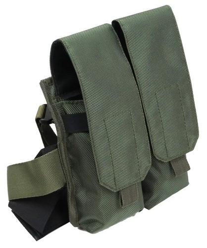Подсумок на бедро для двух автоматных рожков АК Military Ukr Хаки (sposupe363_S1645307)