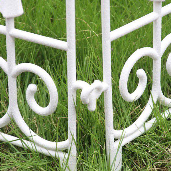 Заборчик декоративный для клумб и газона M00588-1 3 секции пластик - фото 4