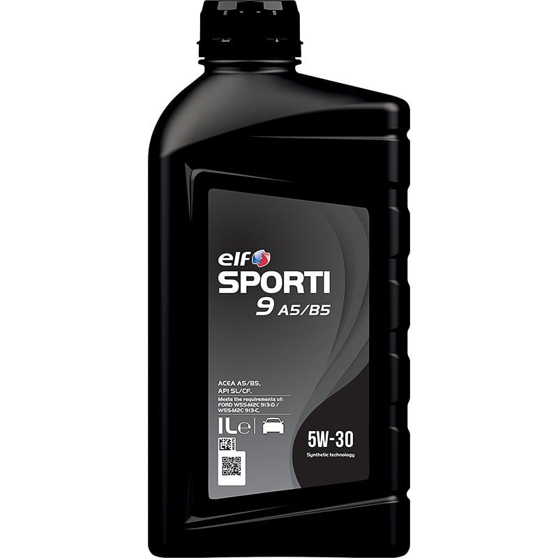 Моторное масло Elf Sporti 9 A5/B5 5W-30 1 л (208444)