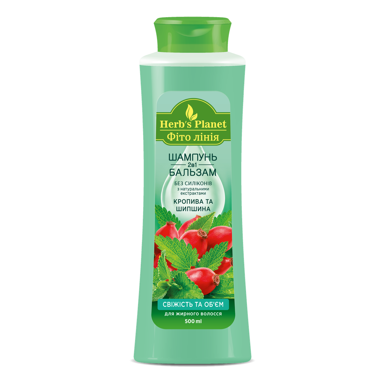 Шампунь-бальзам 2в1 Фито линия Болгарская роза 500 мл