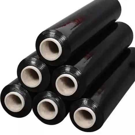 Стрейтч пленка 500 мм 2,2 кг 20 мкм 6 шт. Черный