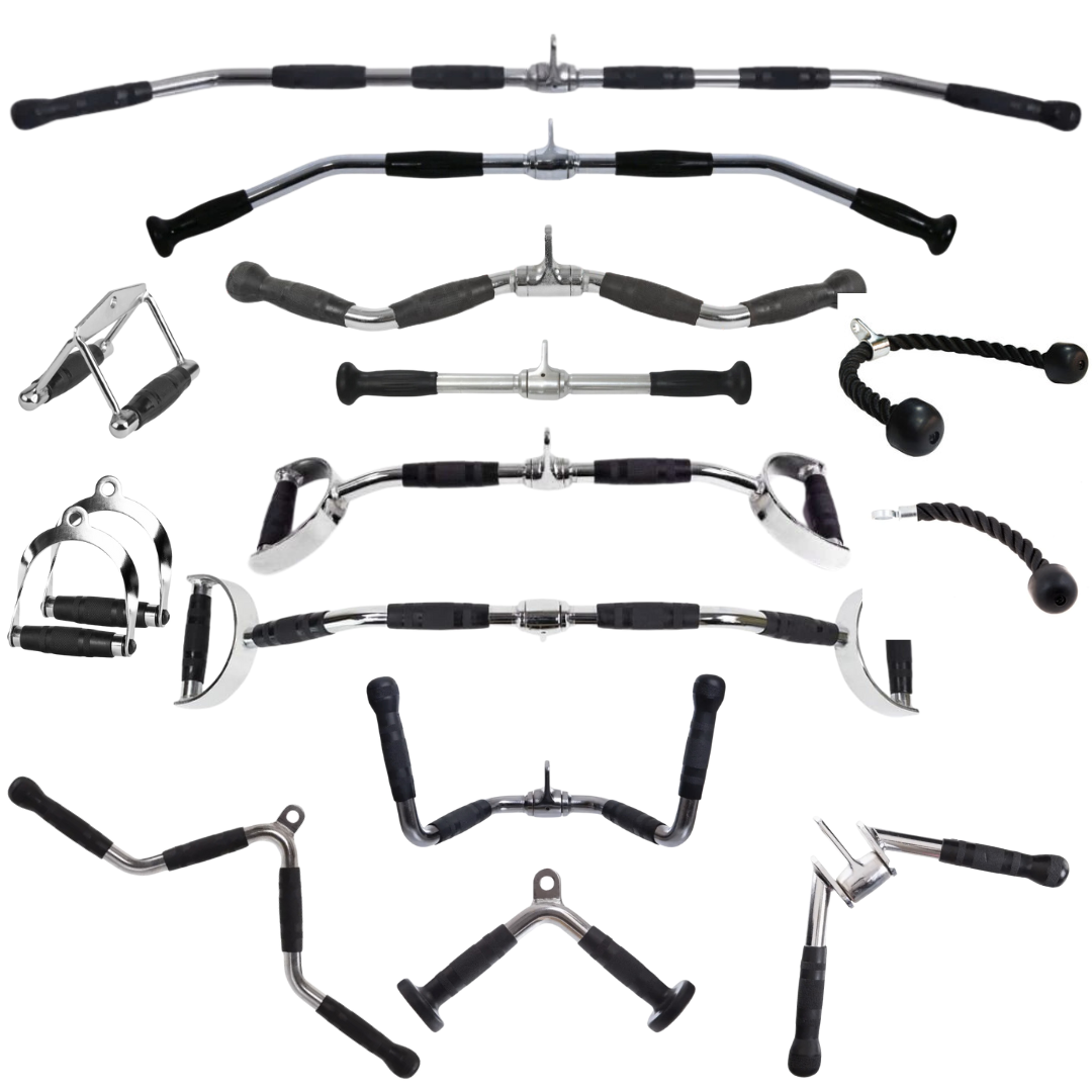 Набор ручек для тяги York Fitness 15 предметов (3652) Набор ручек для тяги York Fitness 15 предметов (3652)