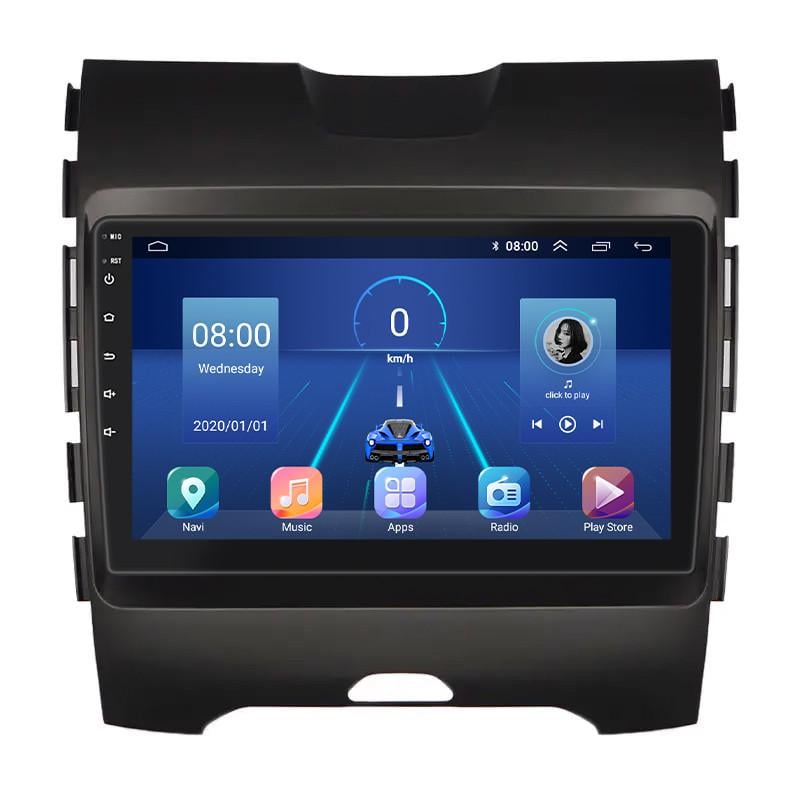 Автомагнитола штатная Lesko 4G/Wi-Fi/GPS для Ford Edge II 2015-2018 2/32Gb 9" (1973735284)