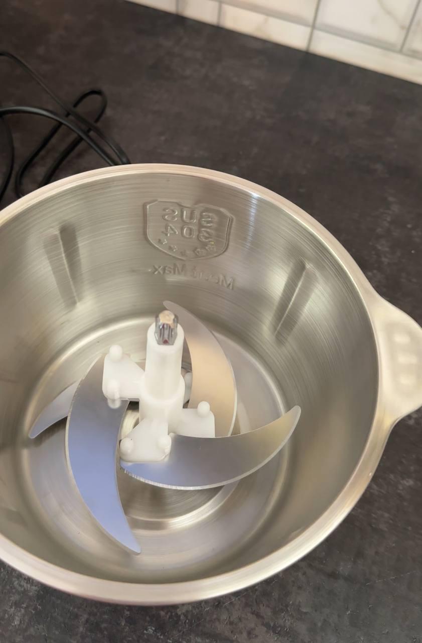 Подрібнювач з металевою чашею 1200 Вт 2 л - фото 2