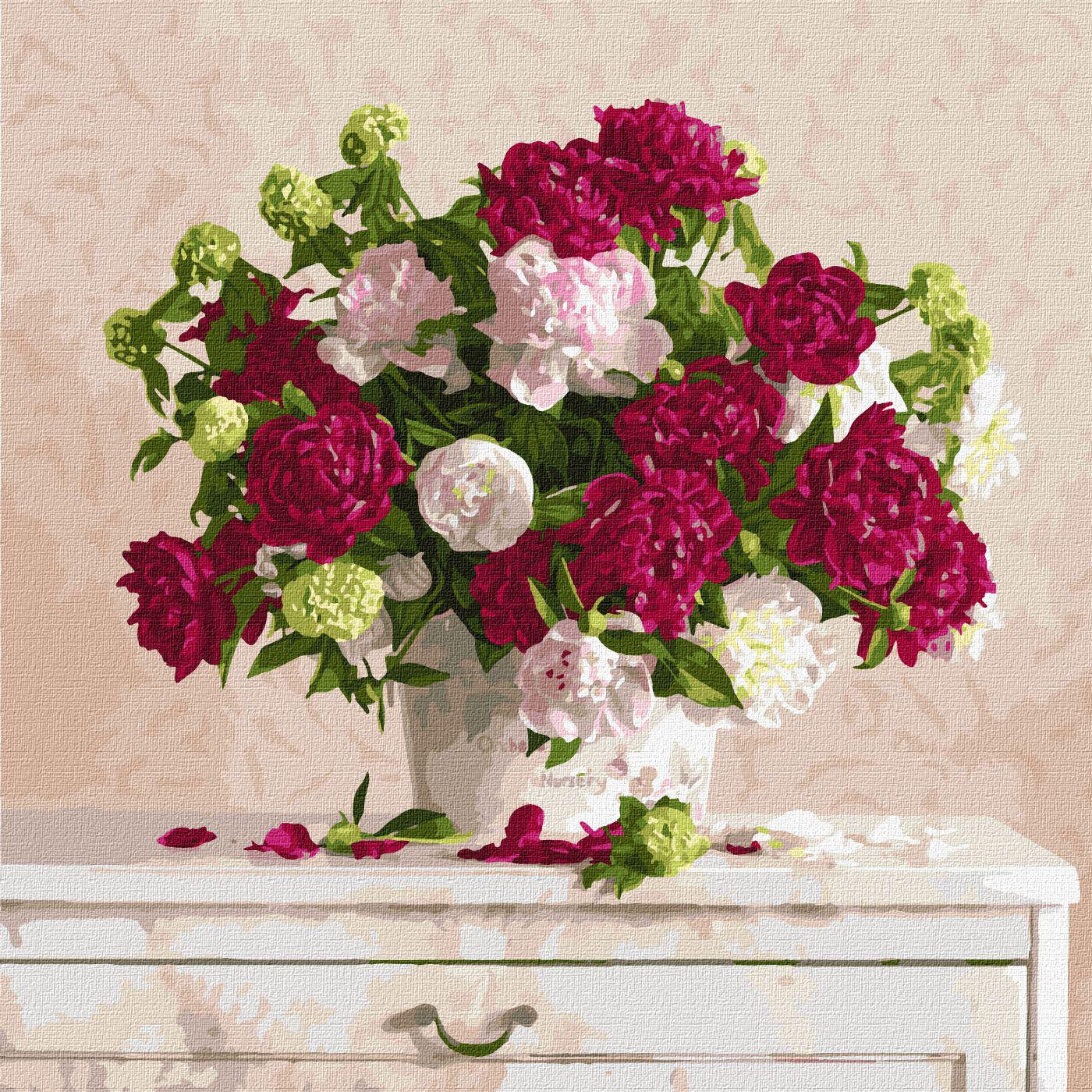 Картина по номерам Идейка Два цвета 50x50 см (KHO13121)