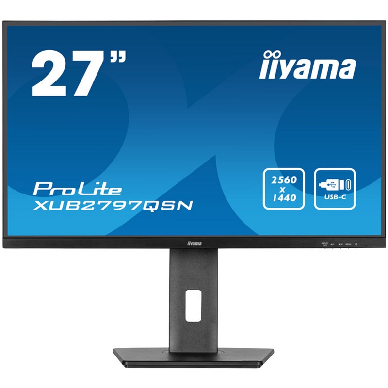 Монитор Iiyama XUB2797QSN-B2 безрамочный IPS 2560x1440 QHD 27" (tf577) - фото 3 Монитор Iiyama XUB2797QSN-B2 безрамочный IPS 2560x1440 QHD 27" (tf577) - фото 3
