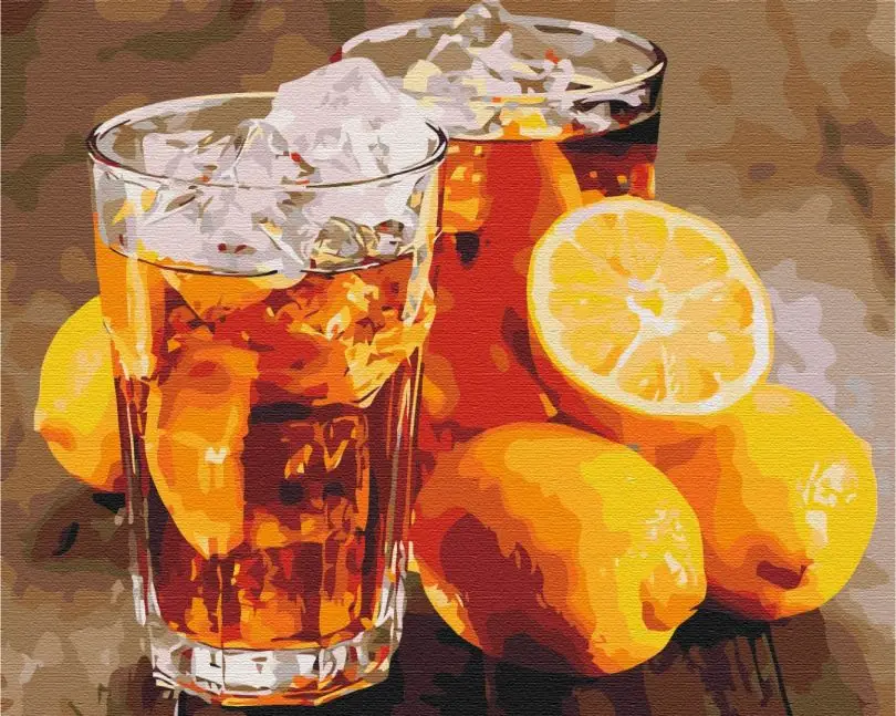Картина по номерам Brushme Охлаждающий лимонад 40x50 см (BSM-B34295) Картина по номерам Brushme Охлаждающий лимонад 40x50 см (BSM-B34295)