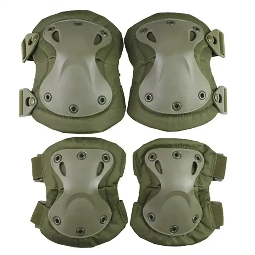 Набір тактичного захисту наколінники та налокітники Зелений (ND5100092) Набір тактичного захисту наколінники та налокітники Зелений (ND5100092)