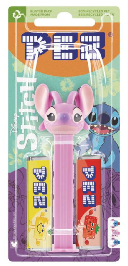 Диспенсер с конфетами Pez Lilo and Stitch Angel 17 г (2559991618)