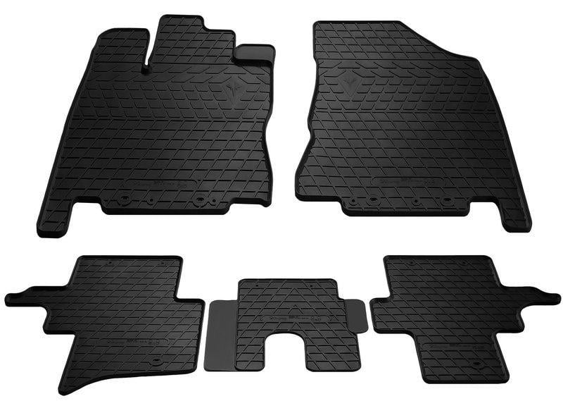 Коврики резиновые Stingray для Infiniti JX 12-/QX60 13- design 2016 5 шт. (1033055)