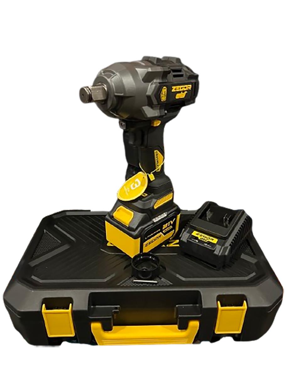 Гайковерт ударный аккумуляторный Zegor SDPP-21BL-1100 21V Profesional/бесщеточный двигатель/реверс/с подсветкой