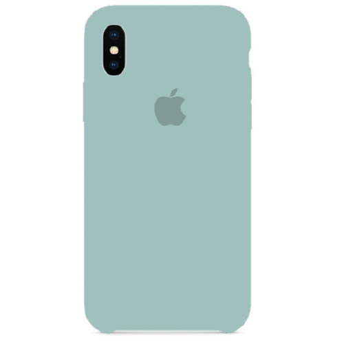 Чехол SIlicone Case для iPhone XS Max Protective Matte Turquoise