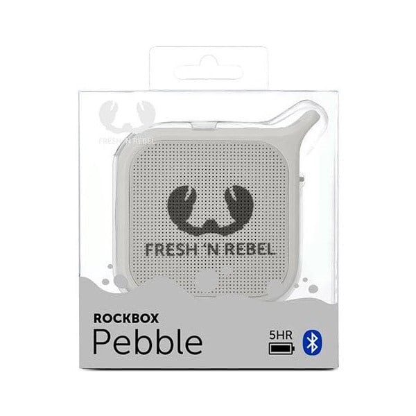 Портативна колонка Fresh ‘N Rebel Rockbox Pebble Small Bluetooth Speaker Cloud (1RB0500CL) - фото 5