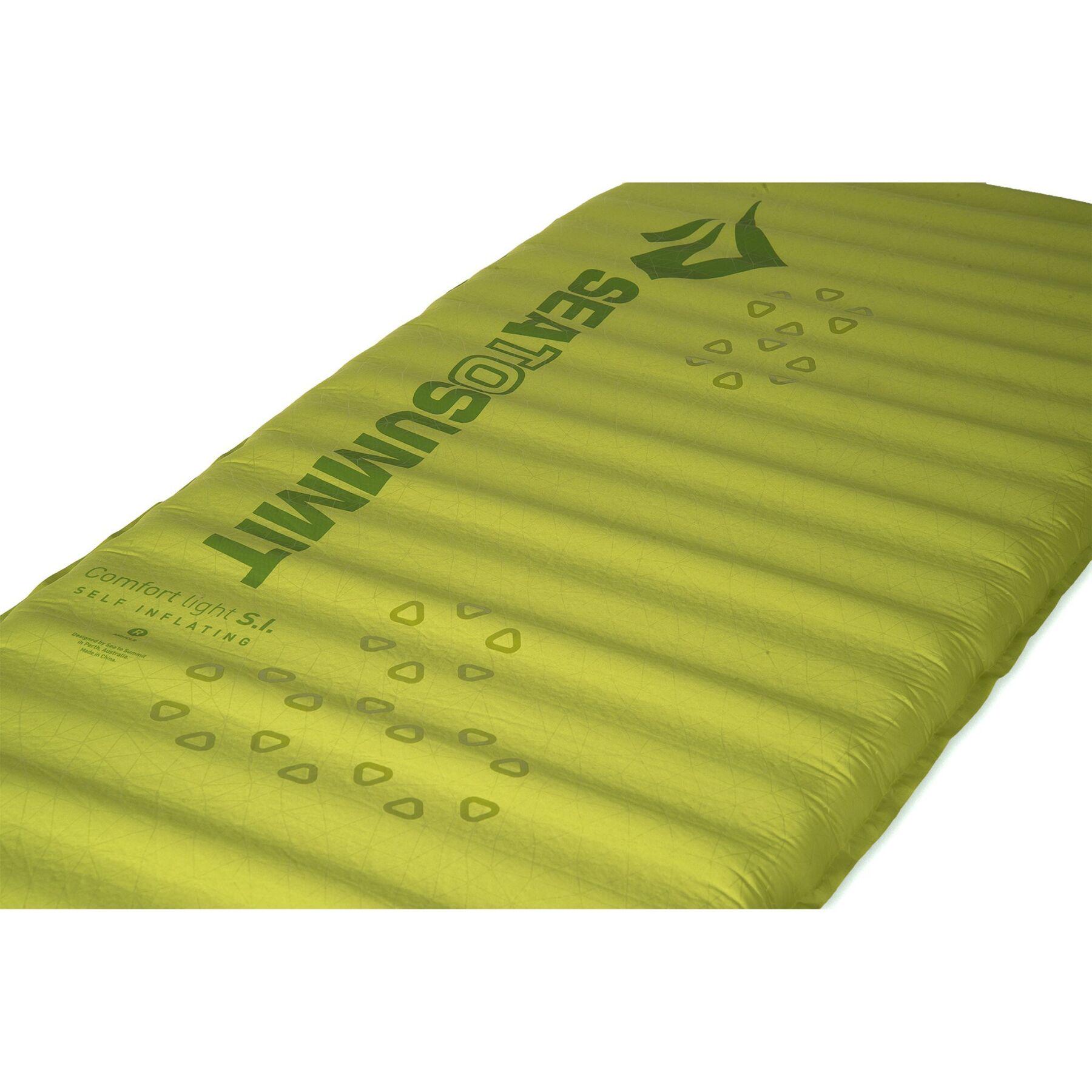 Самонадувний килимок Sea To Summit Self Inflating Comfort Light Mat Green Regular (STS AMSICLR) - фото 5