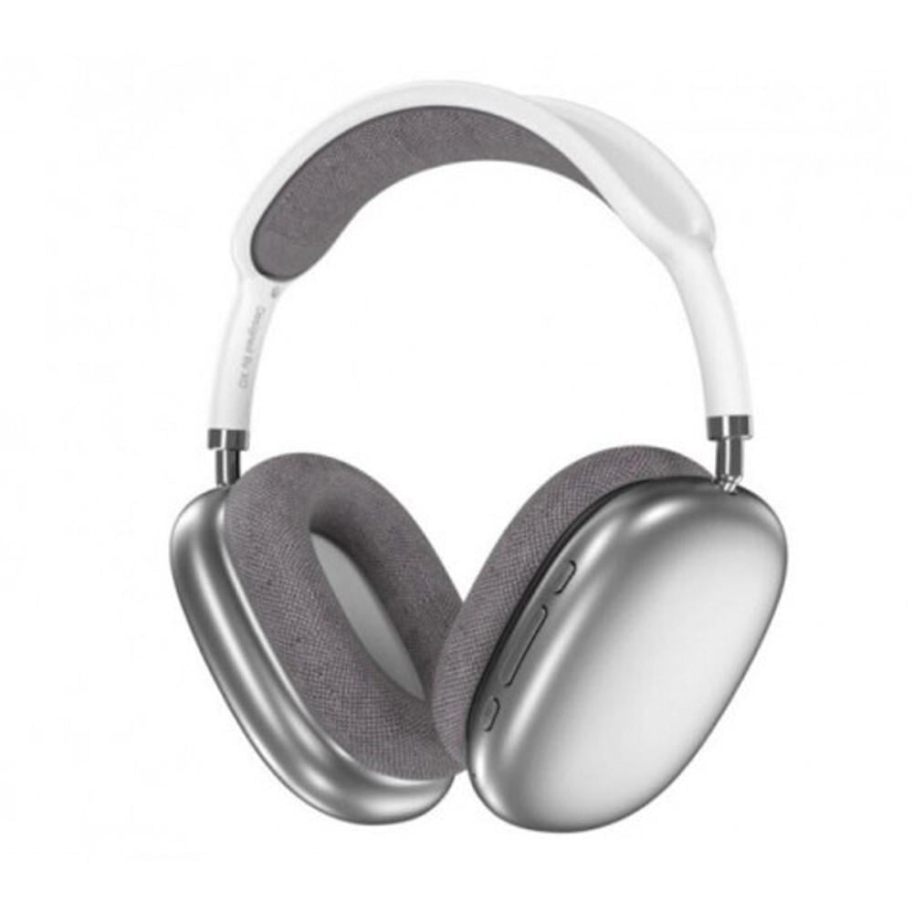 Навушники бездротові Aspor A618 Сріблястий (1858272595)