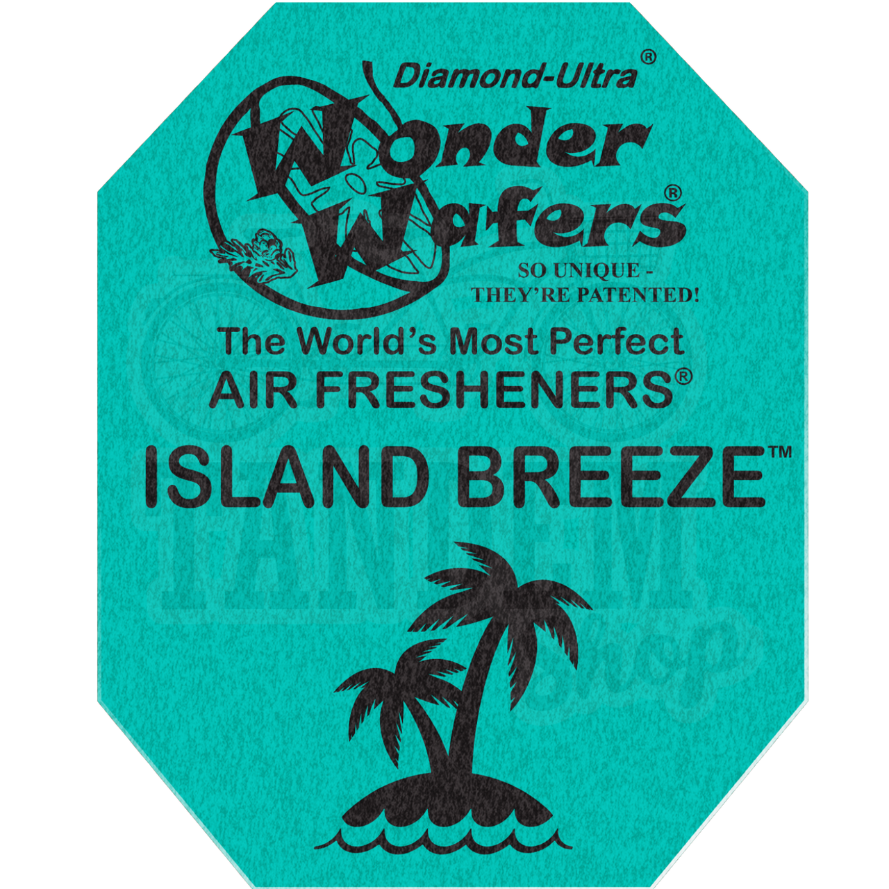 Ароматизатор в пластинке Wonder Wafers Island Breeze 65x50 мм