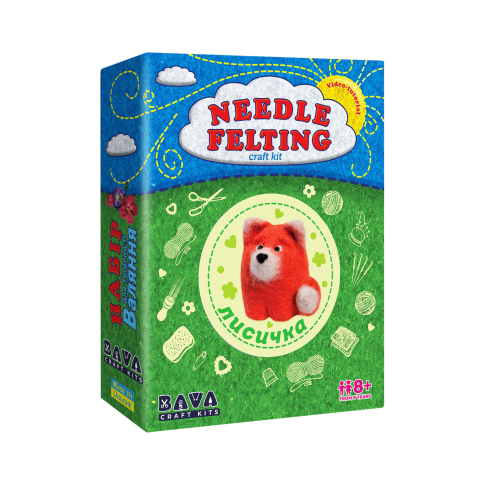 Набір для творчості Умняшка Валяння іграшки Лисеня (ВАЛ-003)