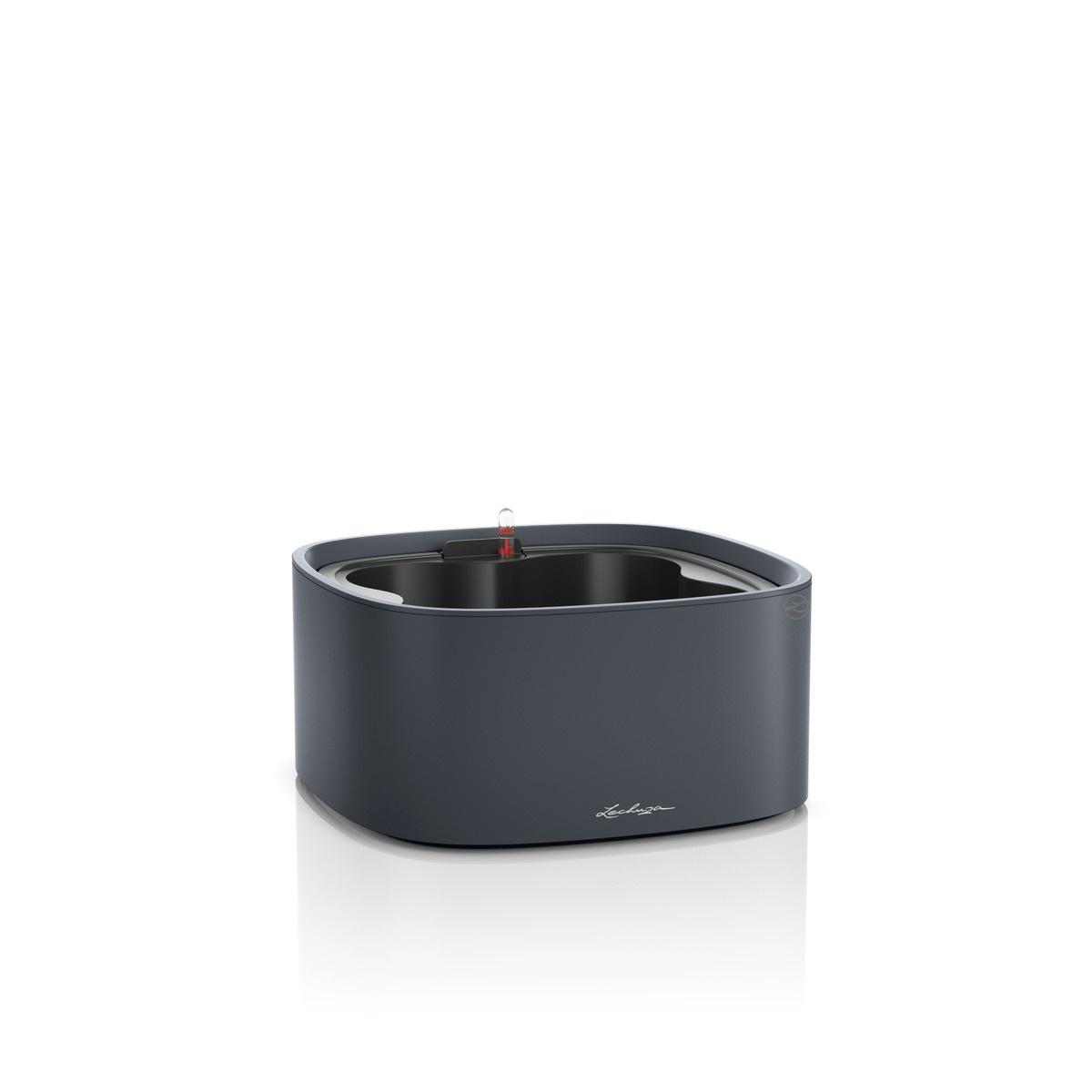 Умное кашпо Lechuza PILA GROWPOT Color 35 квадратное 35x17 см Темно-серый