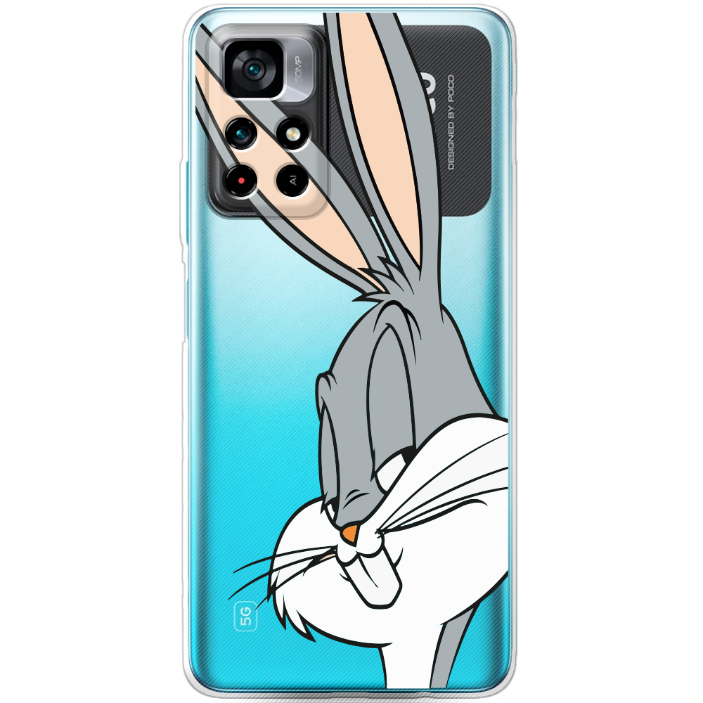 Чохол BoxFace Poco M4 Pro 5G Lucky Rabbit Прозорий силікон (43742-bk81-43742)
