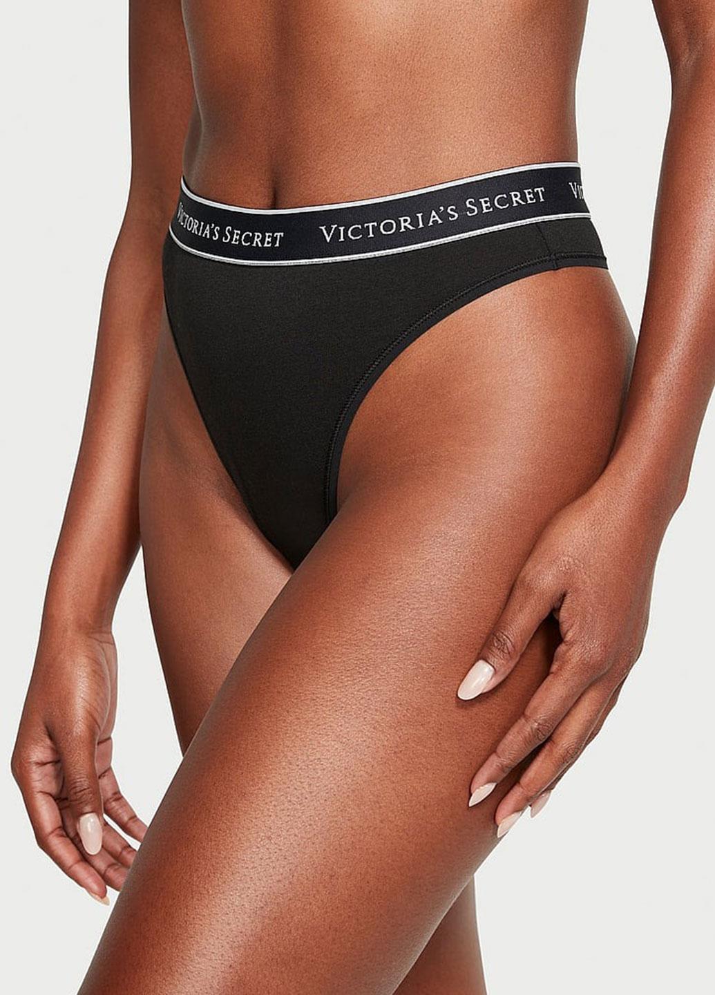 Трусики Victoria's Secret L Черный (1440000415708QB4L)