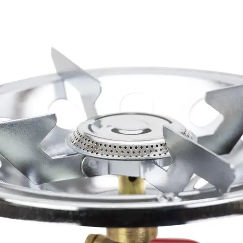 Туристичний газовий балон із пальником 5 л Червоний - фото 3 Туристичний газовий балон із пальником 5 л Червоний - фото 3