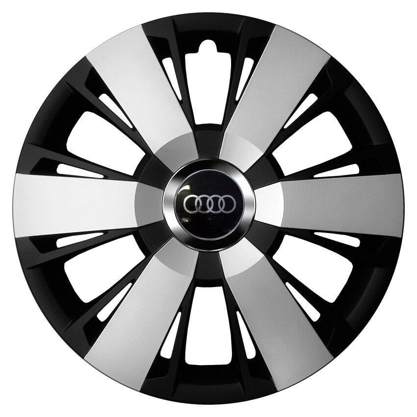 Комплект колпаков JAWOPLAST Sportivo Duo R16 для Audi 4 шт. Silver/Black (28435105)