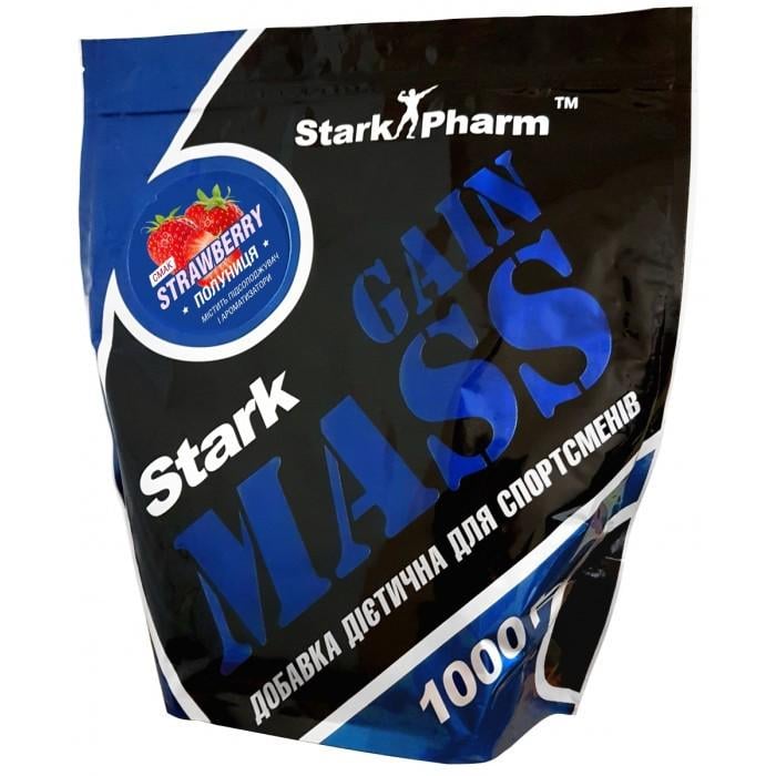 Гейнер Stark Pharm Gain Mass 1 кг Клубника