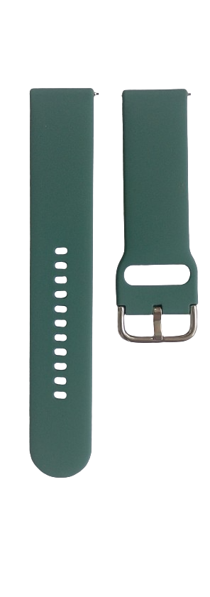 Ремешок для часов силиконовый 22х185 мм Pine Green (3210) Ремешок для часов силиконовый 22х185 мм Pine Green (3210)
