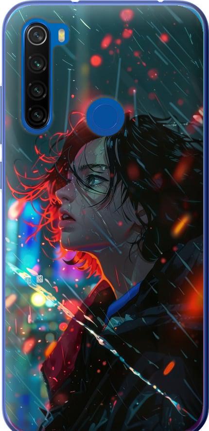 Чехол на Xiaomi Redmi Note 8T Ночные огни (6096t-1818-42517)