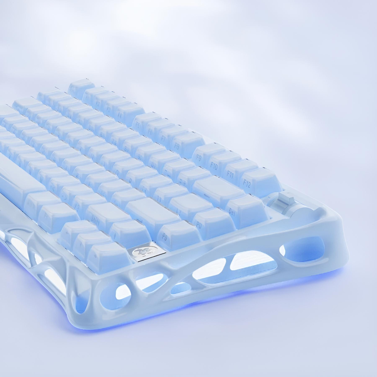 Клавиатура GravaStar Mercury K1 Special Edition с комбинированным подключением Ice Blue (2750721828) - фото 7