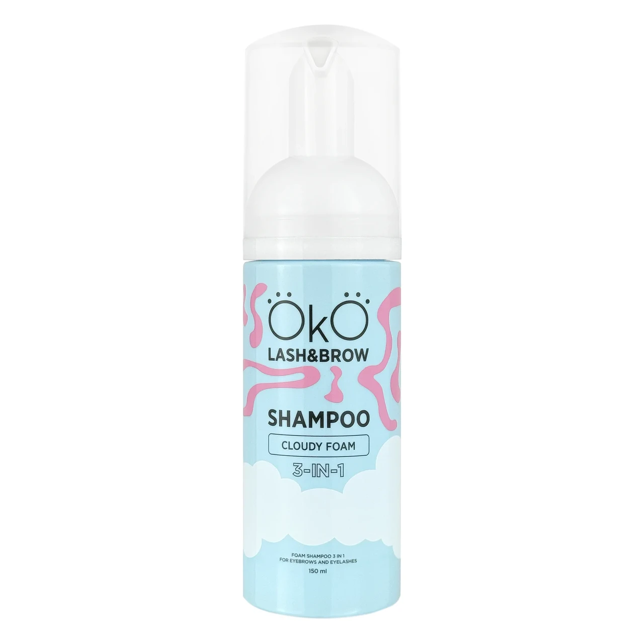 Шампунь-пена Глаз Shampoo Cloudy Foam 3в1 150 мл (011615) Шампунь-пена Глаз Shampoo Cloudy Foam 3в1 150 мл (011615)