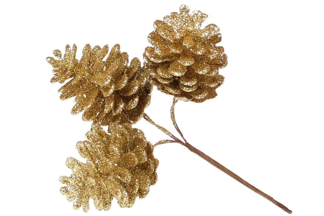 Декоративна гілка з шишками BonaDi (839-203)