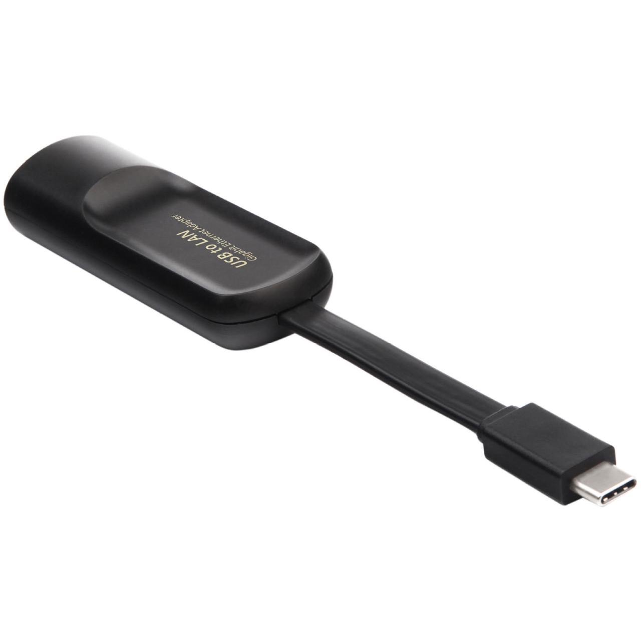 Адаптер зовнішній мережевий USB Type-C на LAN Addap UC2RJ45-02 мережева карта RJ-45 1 Гбіт/с - фото 3