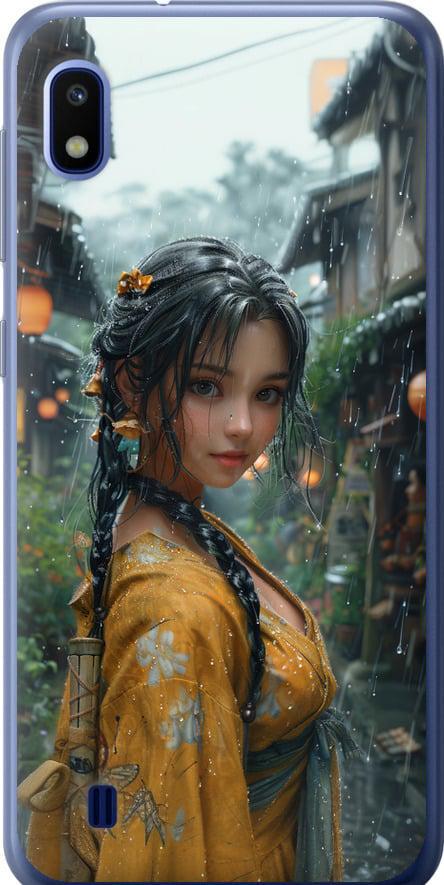 Чехол на Samsung Galaxy A10 2019 A105F Anime-girl (6133t-1671-42517)