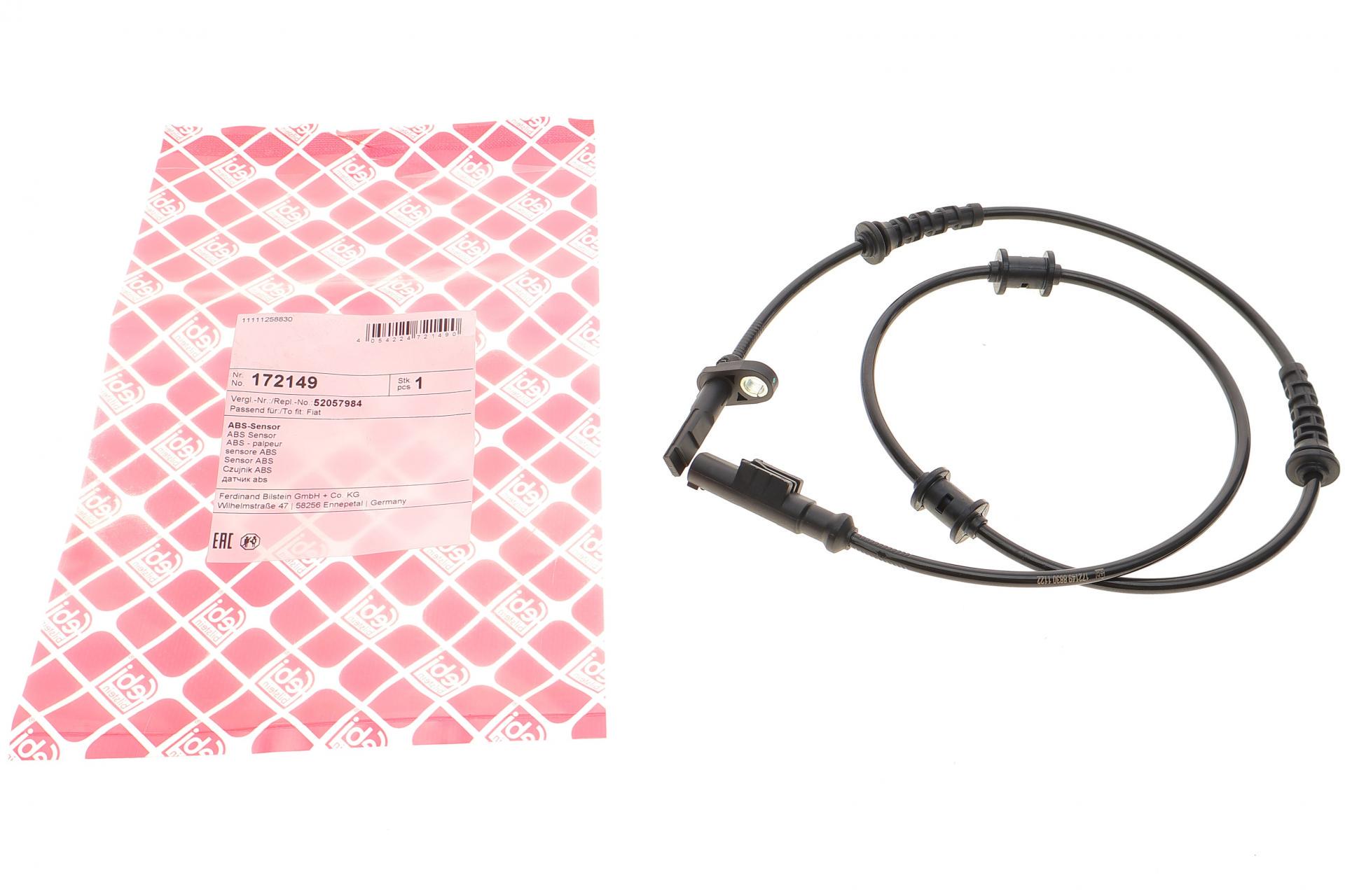 Датчик ABS задний FEBI BILSTEIN для Fiat Ducato 06-- (172149)