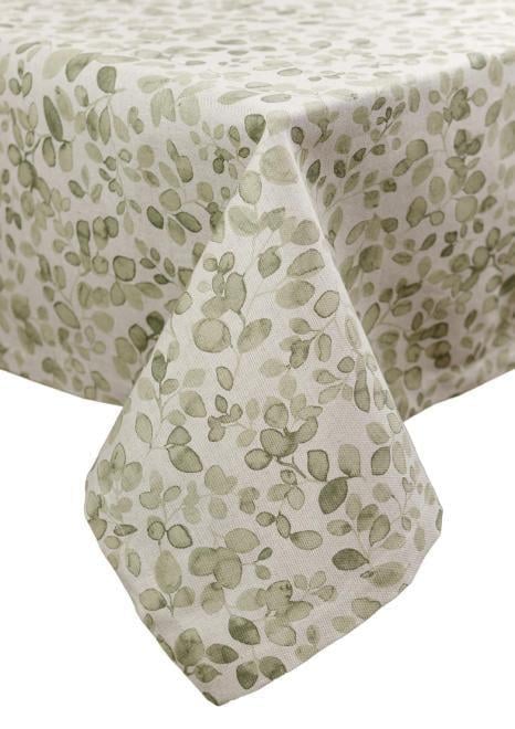 Скатерть Прованс Тереза Листочки 180x133 см