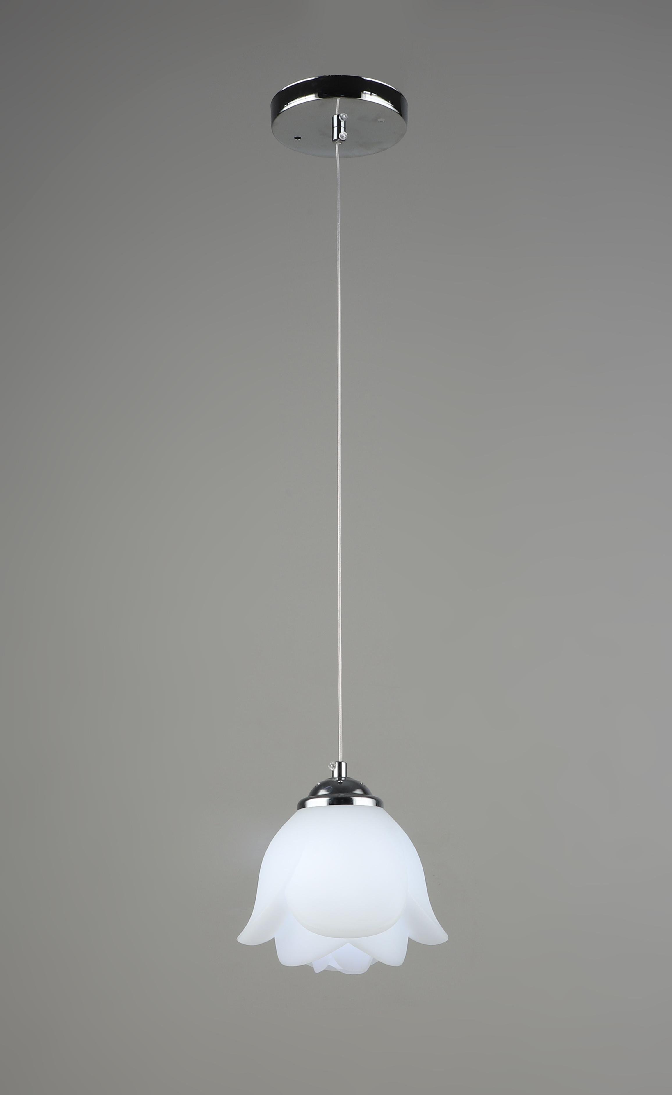 Люстра подвесная светодиодная Sirius B YH1010/1 CH+WT 5W