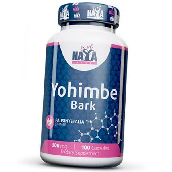 Йохимбин Экстрат Haya Yohimbe Bark 500 100 капс. (08405014)