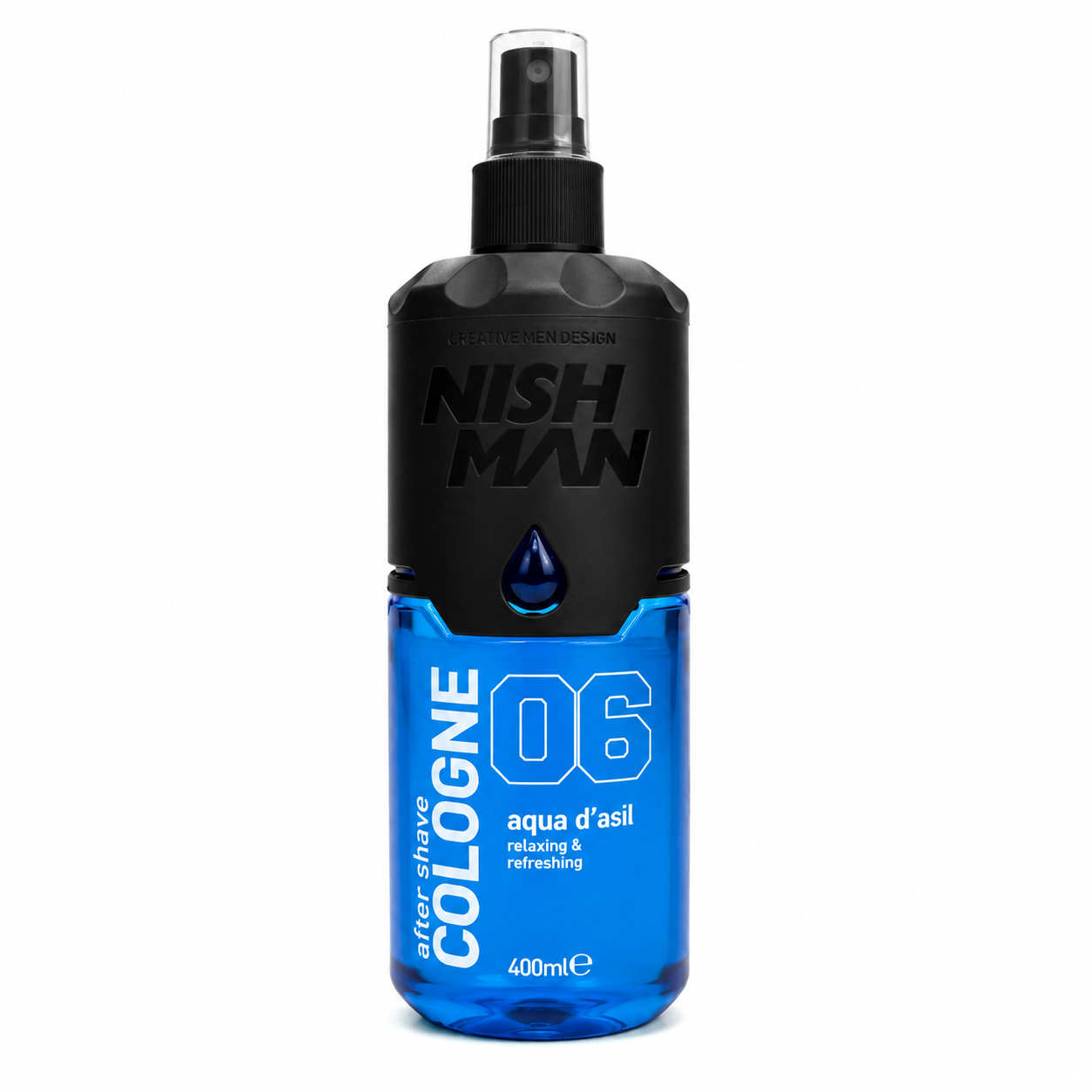 Одеколон-спрей після гоління Nishman After Shave Cologne Aqua D asil № 06 400 мл (NMN-400-06)