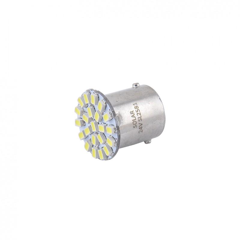 Світлодіодні Led автолампи Solar Premium Line 24 В G18,5 BA15s 22SMD 3020 White