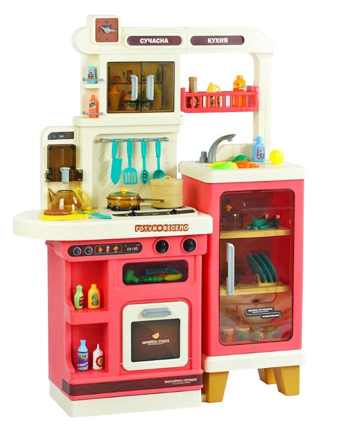 Ігровий набір кухня TK Union Group кулер і кран з водою/підсвітка/парогенератор/звуки Різнокольоровий (151829)