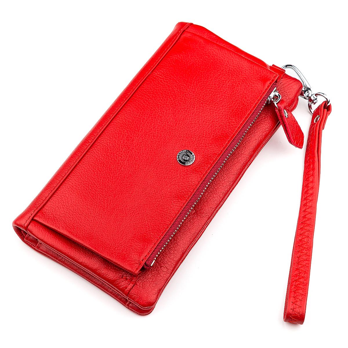 Кошелек женский Boston 18469 кожа Красный