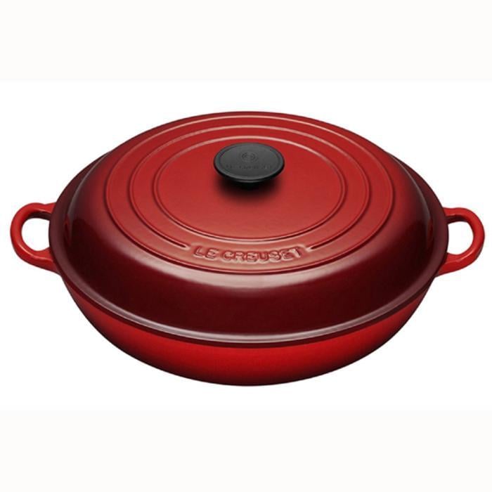 Сковорода-жаровня Le Creuset чавунна 30 см Червоний (2462441)