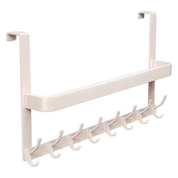 Полочка навесная с крючками Кремовой (37332)