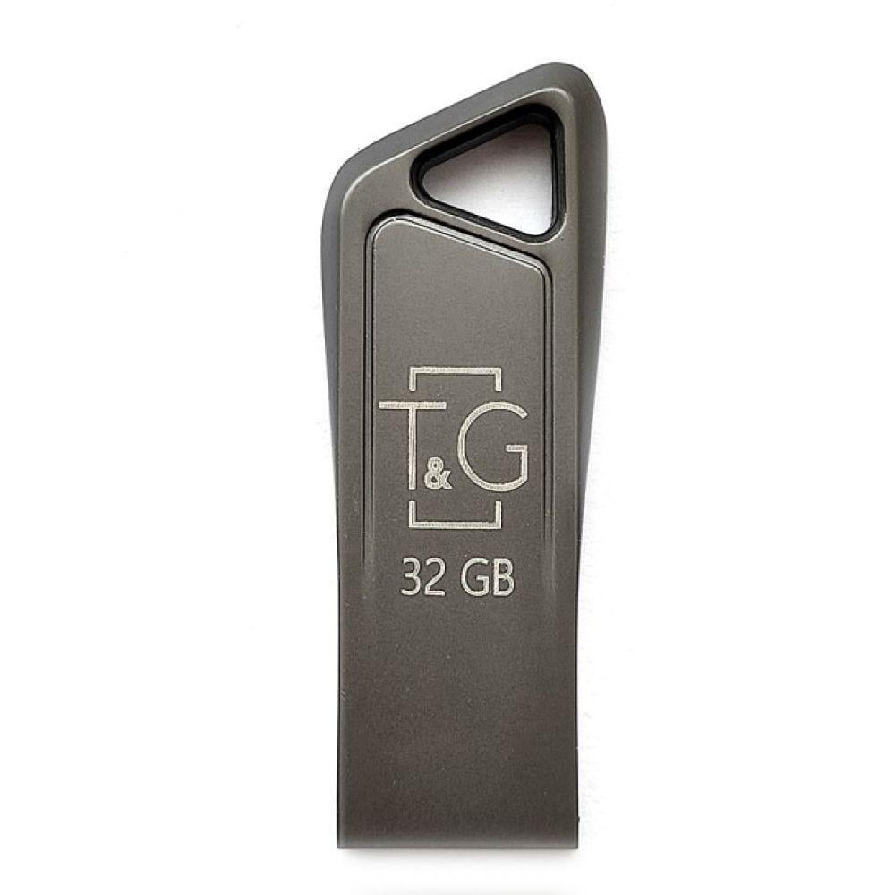 Флэш-память USB T&G Metal 114 32 Гб Черный (3001624297)