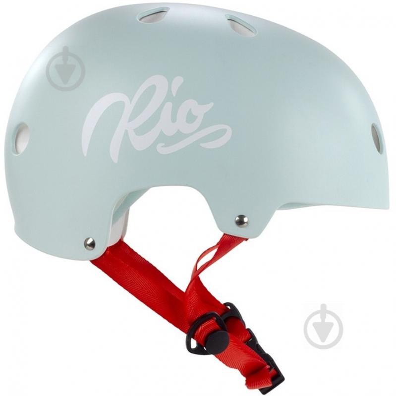 Шолом Rio Roller Script 53-56 matt Teal - фото 2