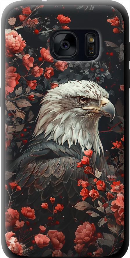 Чехол на Samsung Galaxy S7 G930F Цветочный страж (6102b-106-42517)